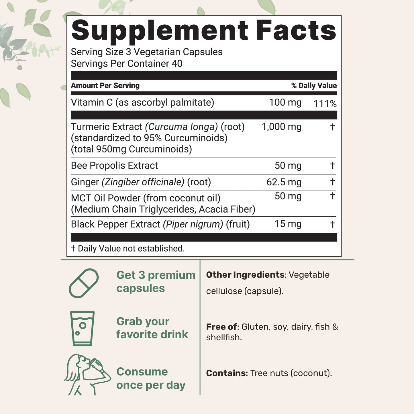 VitaPulse® Turmeric Curcumin